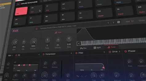 12 Drum Sounds per Envelope