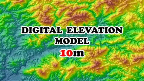 30 meter Digital Elevation Model mesh