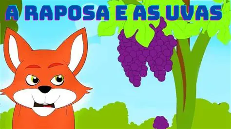 A Arte de Ilustrar A Raposa e as Uvas