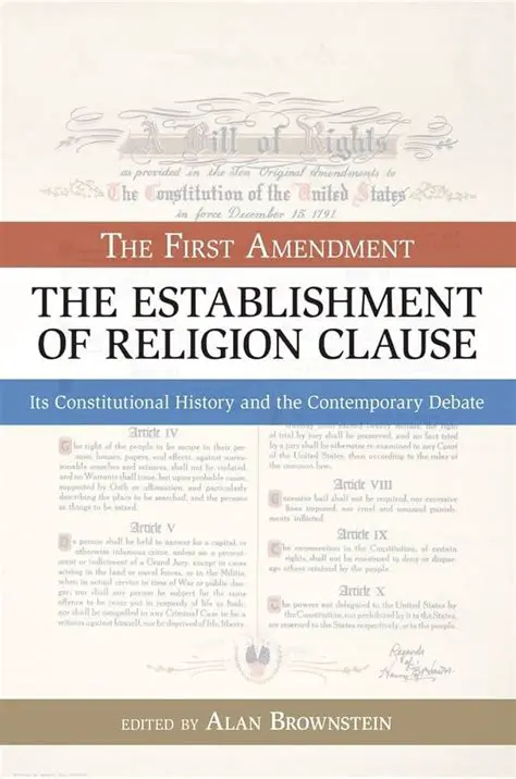 A Brief History of the Establishment Clause
