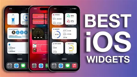 A comprehensive set of widgets