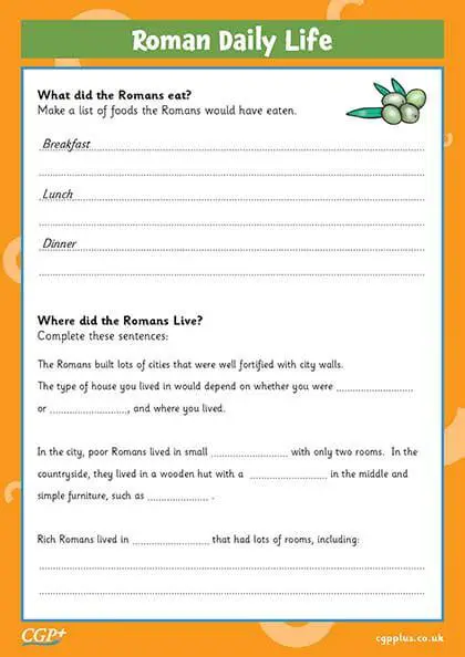 A Glimpse into Everyday Roman Life