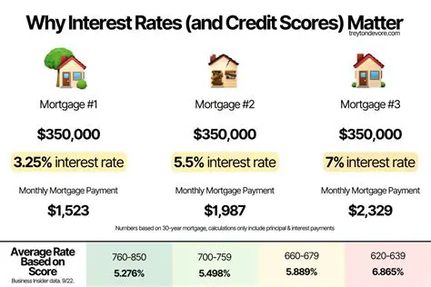 A higher interest rate means a higher mortgage payment