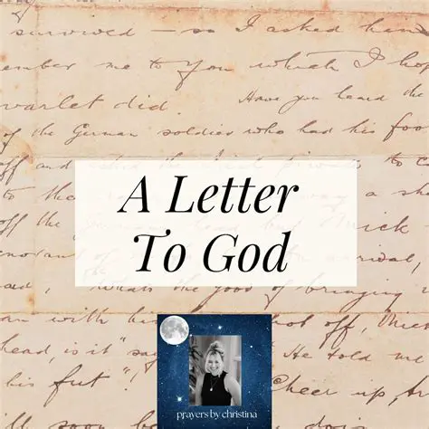 A Letter to God from the Ocean