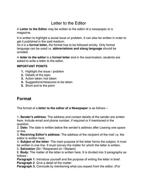 A Letter to the Editor of The States Times