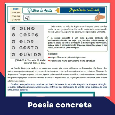 A linguagem da poesia concreta