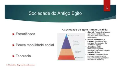 A Mobilidade Social no Antigo Egito