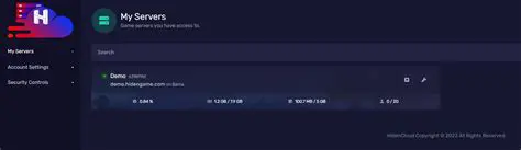 Acceso a la consola del servidor