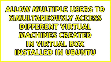 Access multiple machines simultaneously