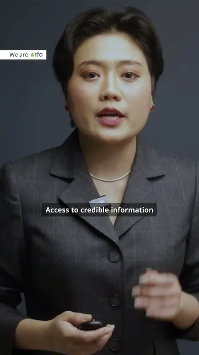 Access to credible information