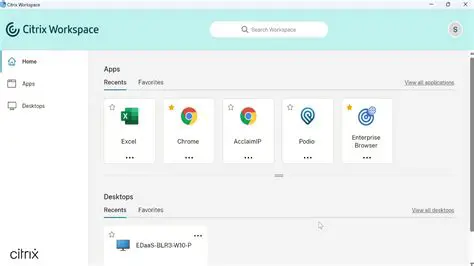 Accessing Virtual Desktops with Citrix Desktop Receiver