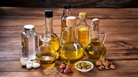 Aceites de coco y de oliva