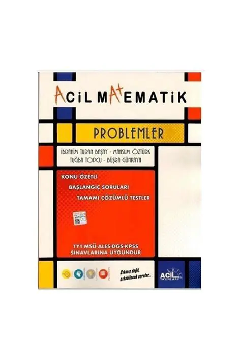 Acil Matematik Problemleri