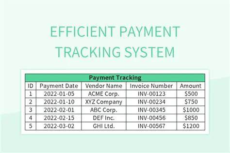 Actual Date and Payment Tracking