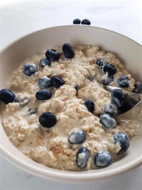 Add blueberries to your oatmeal