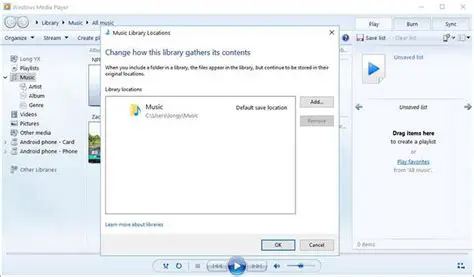 Add to Windows Media Player