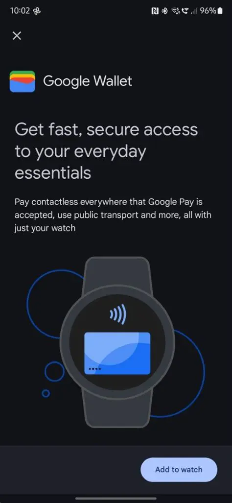 Adding a New Card to Google Wallet