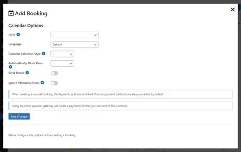 Adding Bookings and Guest Information