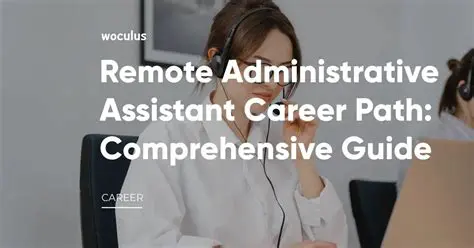 Unveiling the Administrative Assistant Career Path: From Entry-Level to Executive Support