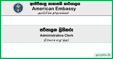 Unveiling the Administrative Clerk Job Opportunities at the US Embassy: A Comprehensive Guide