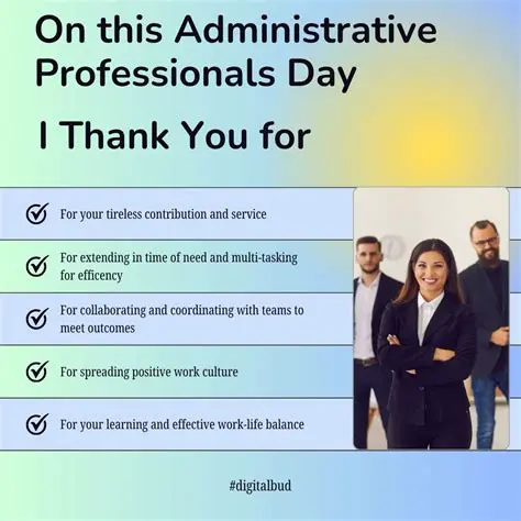 Celebrating Administrative Professionals: A Day of Recognition and Gratitude