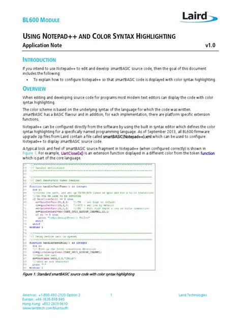 Advanced Color Syntax Highlighting