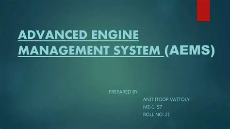 Advanced Engine Management