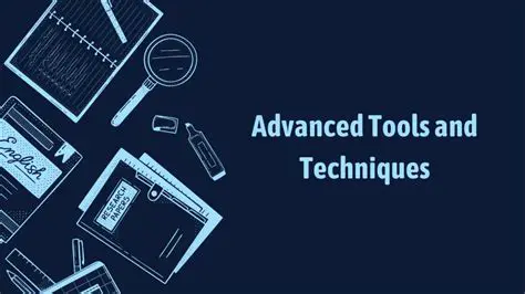 Advanced Tools and Effects