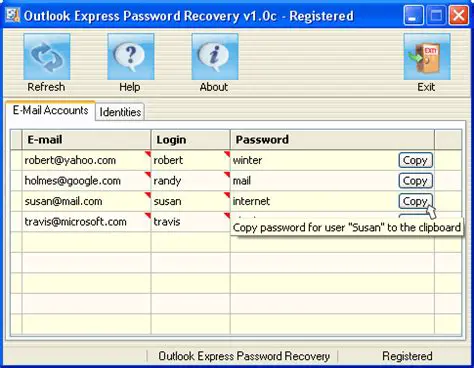 Advantages of MS Outlook Express Password Recovery