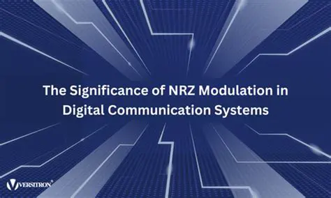 Advantages of NRZ Modulation