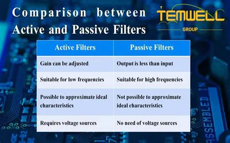 Advantages of Passive Filters