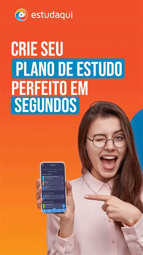 Ajuste o seu plano de estudo