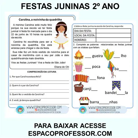 Alternativas sobre as festas juninas