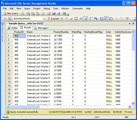 Always check for query results