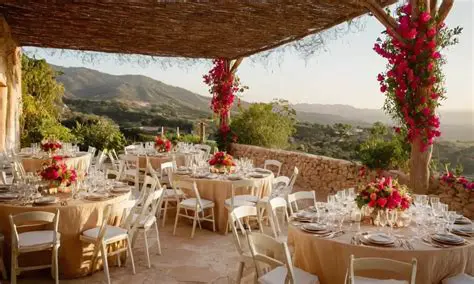 Ambiente festivo y acogedor