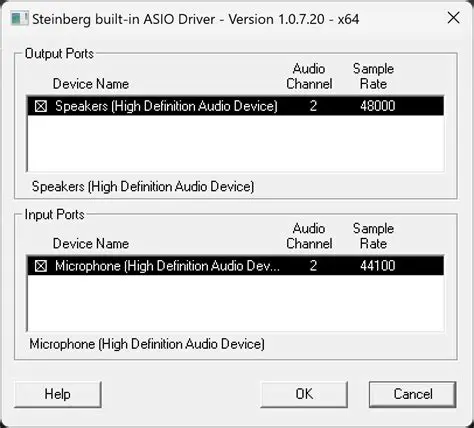 American Audio ASIO Driver Features