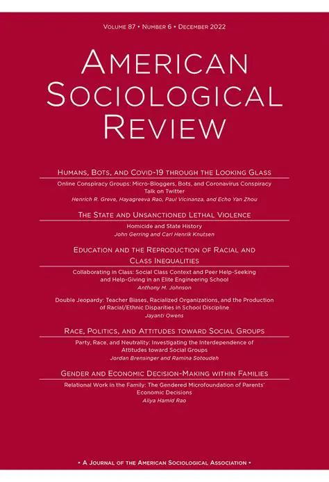 American Sociological Review