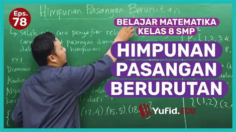 Analisis Himpunan Pasangan Berurutan