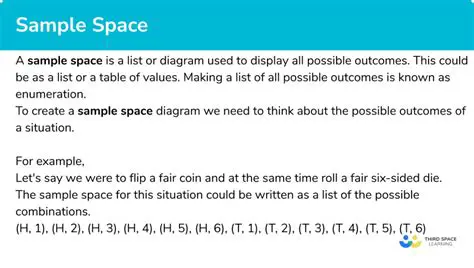 Analyzing the Sample Space