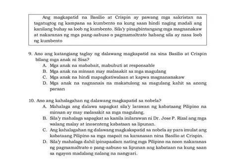 Ang Magkapatid na Basilio at Crispin