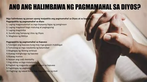 Ang Mahalagang Pagkakaron ng Pagmamahak sa Diyos at sa Kapwa