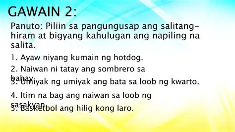 Ang mga Salitang Hiram sa Filipino ay Mula sa Ibang Wika