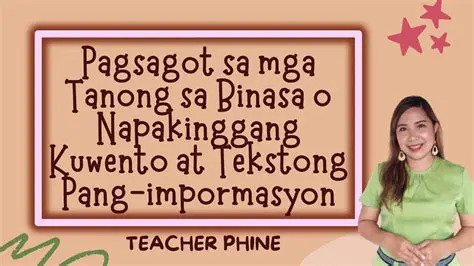 Ang mga Tanong sa Filipino