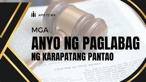 Ang Paglabag sa Batas at mga Karapatan ng mga Tao