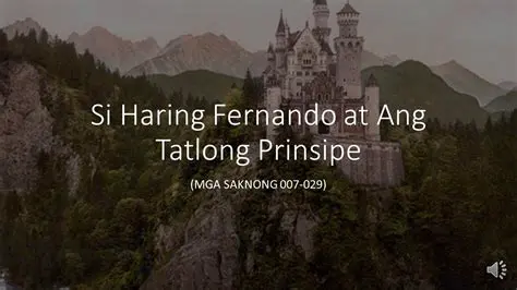 Ang Pagtanggap ng Ibong Adarna sa Prinsipe Fernando