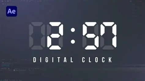 Animated Category and Clock