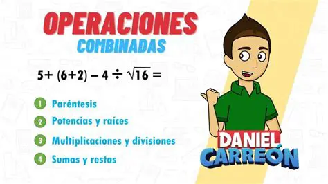 Aplica las reglas de las operaciones