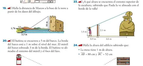 Aplicaciones del Teorema de Tales
