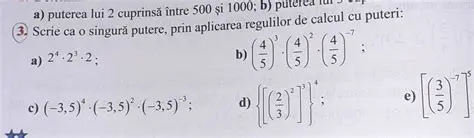 Aplicarea regulilor de calcul