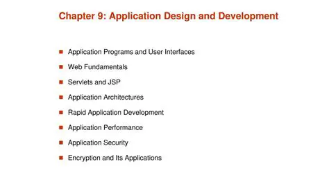 Application Design and Features
